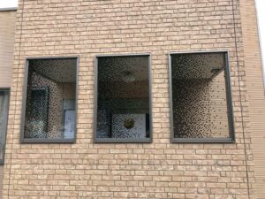 佐伯市｜店舗ガラスフィルム施工